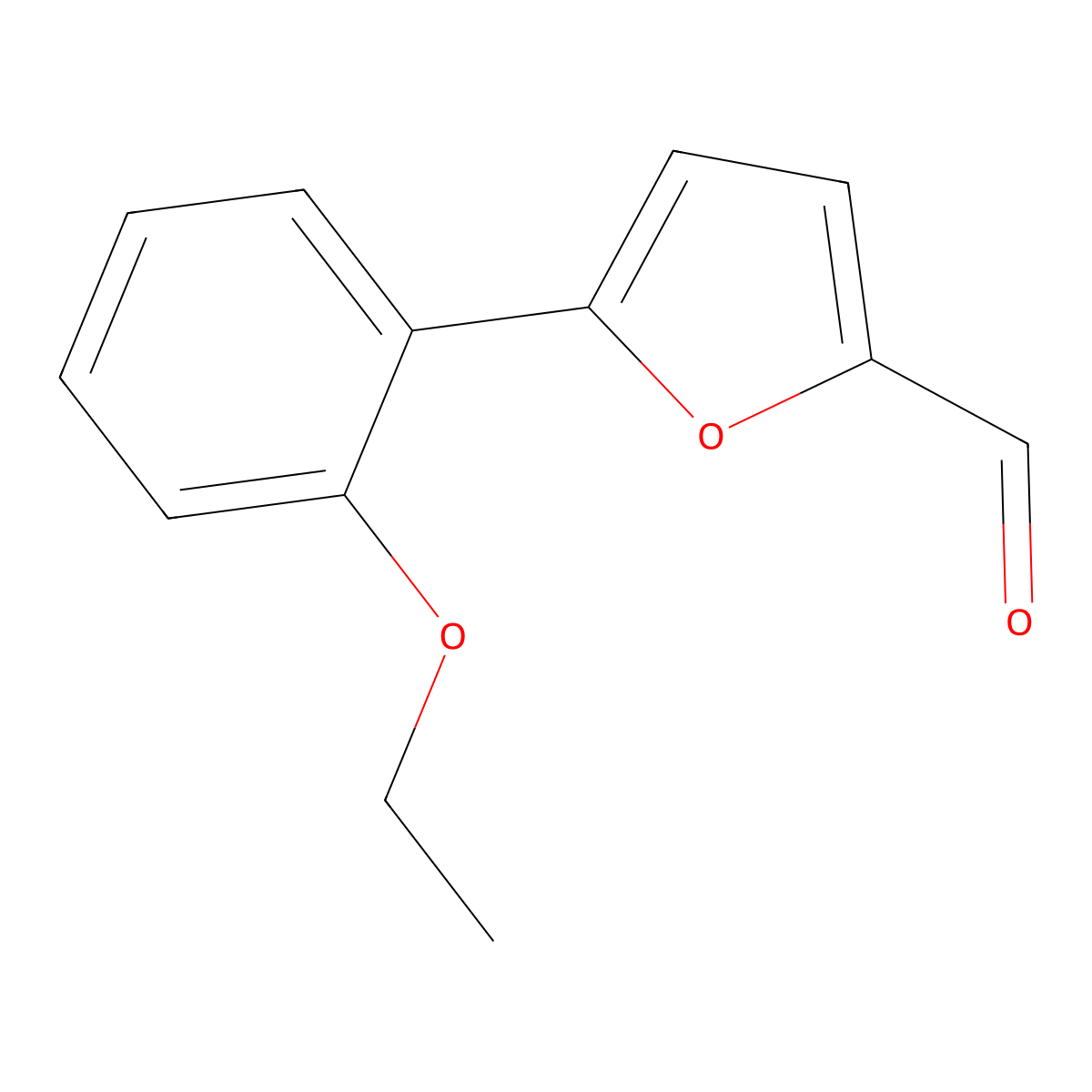 5-(2-Ethoxyphenyl)-2-furaldehyde molecular structure, CAS 853312-11-5