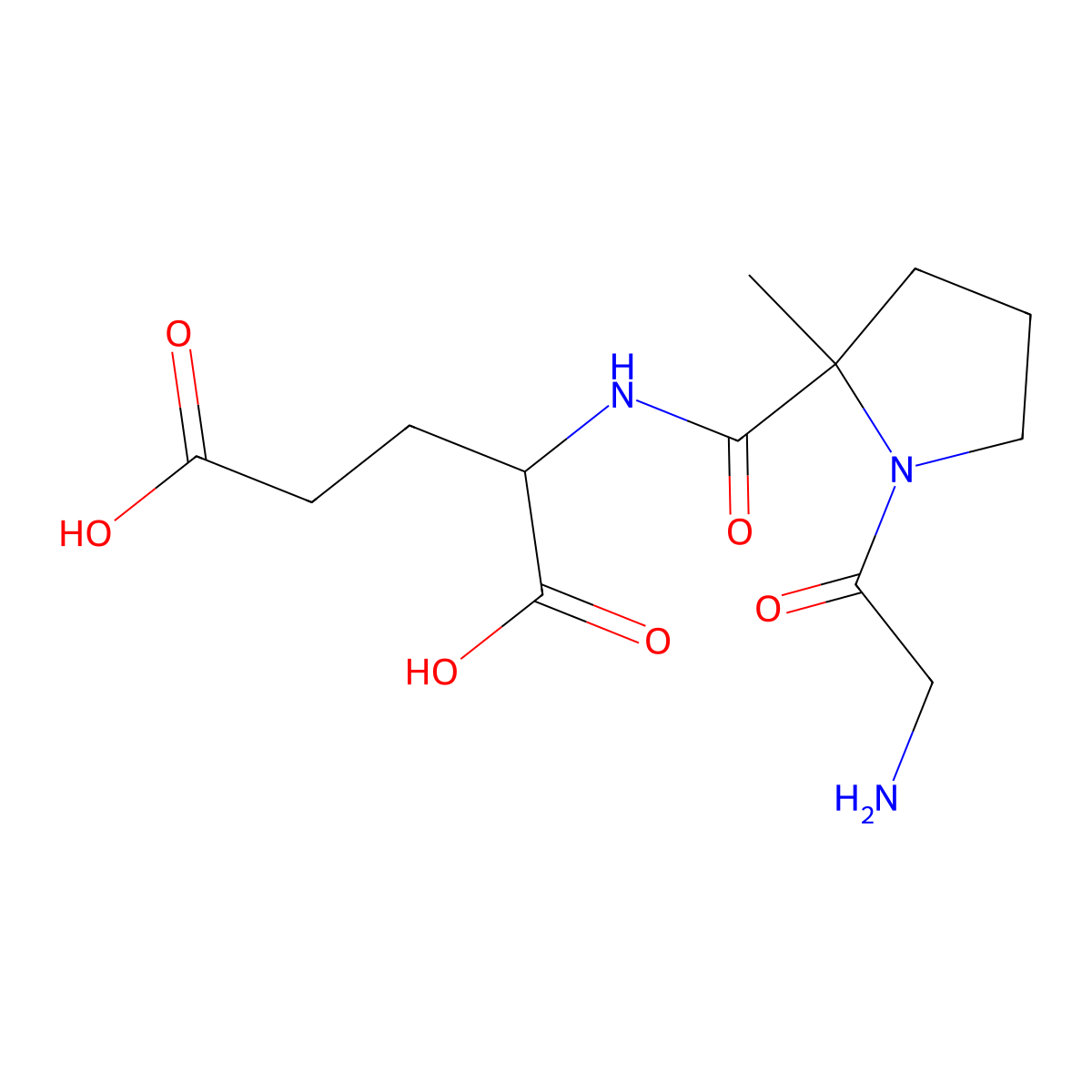 Trofinetide molecular structure, CAS 853400-76-7