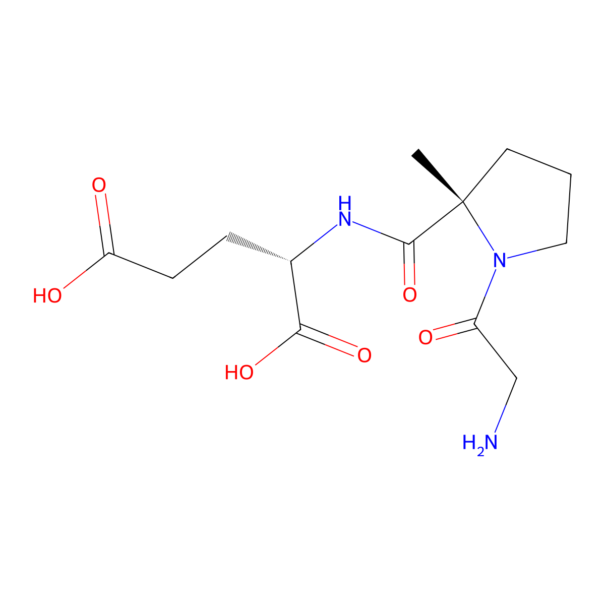 Trofinetide molecular structure, CAS 853400-76-7