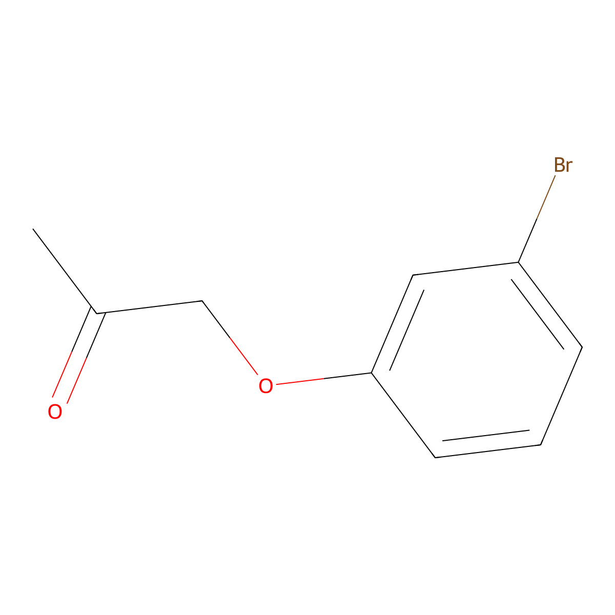 1-(3-Bromophenoxy)propan-2-one molecular structure, CAS 853402-77-4