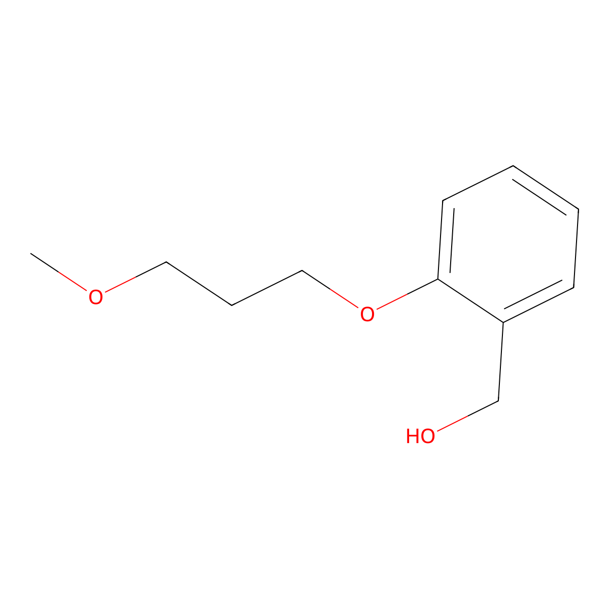 [2-(3-Methoxypropoxy)phenyl]methanol molecular structure, CAS 853643-71-7