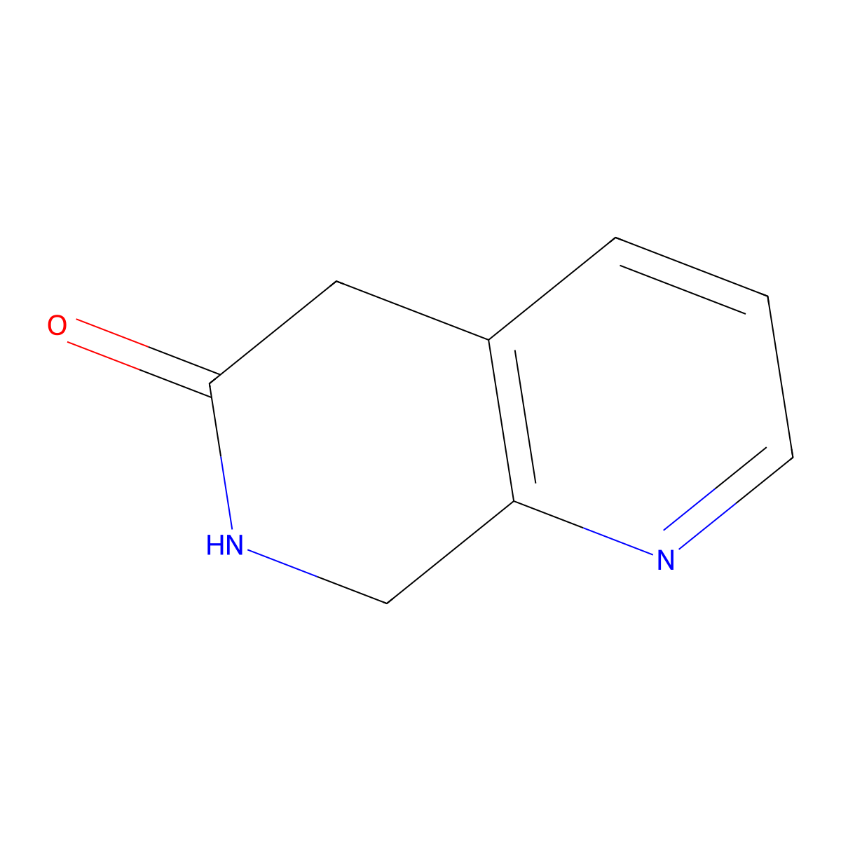 7,8-Dihydro-1,7-naphthyridin-6(5H)-one molecular structure, CAS 853648-47-2