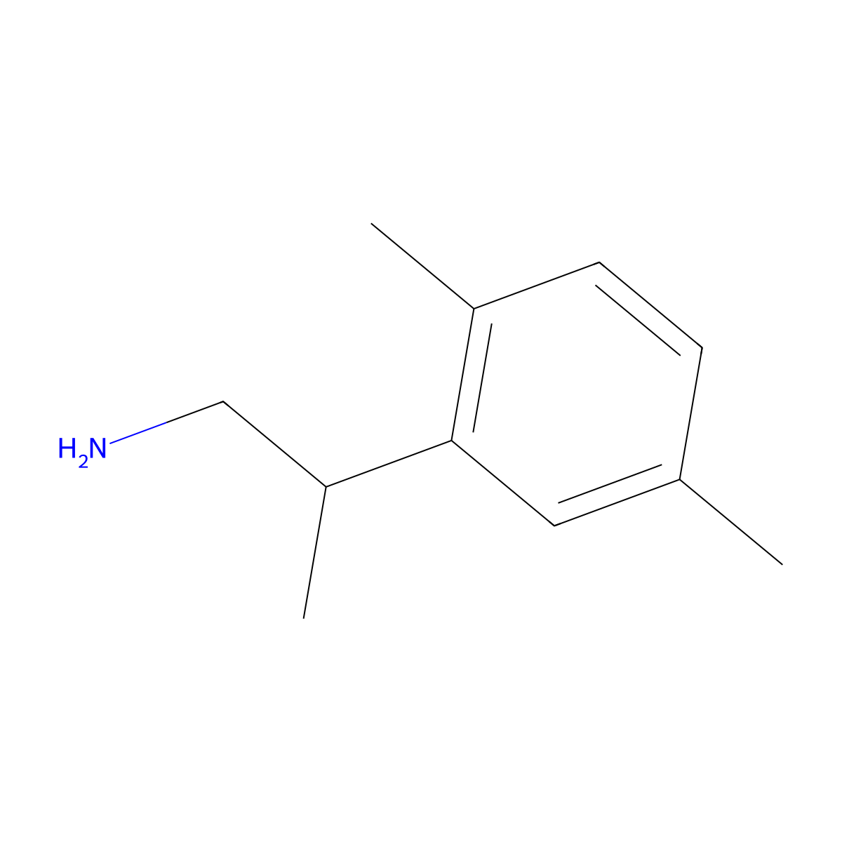 2-(2,5-Dimethylphenyl)propan-1-amine molecular structure, CAS 853723-91-8