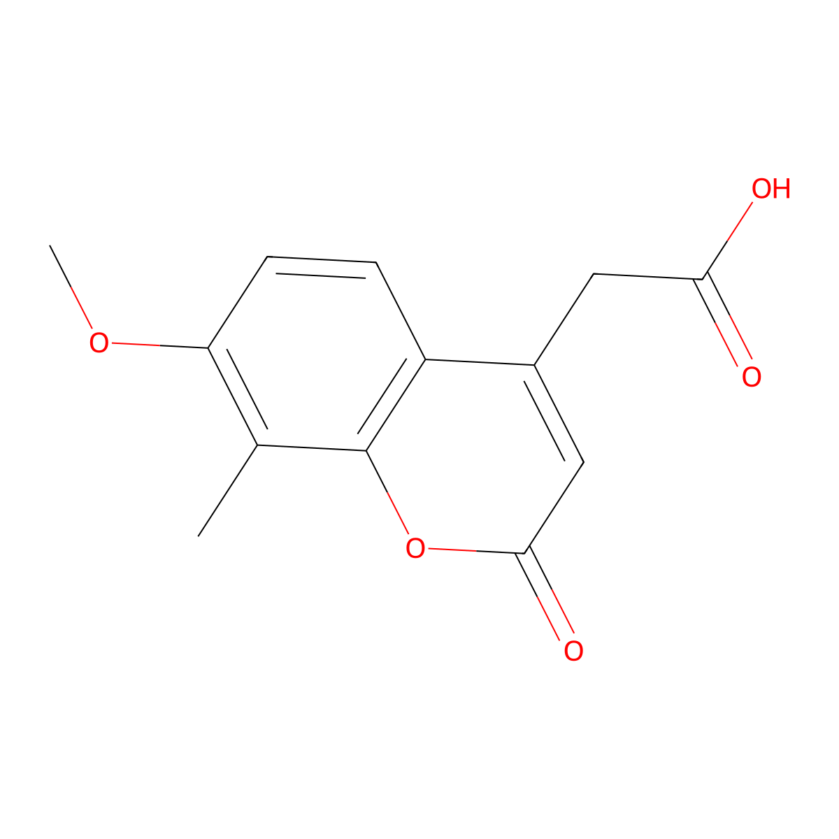2-(7-methoxy-8-methyl-2-oxo-2H-chromen-4-yl)acetic acid molecular structure, CAS 853749-49-2