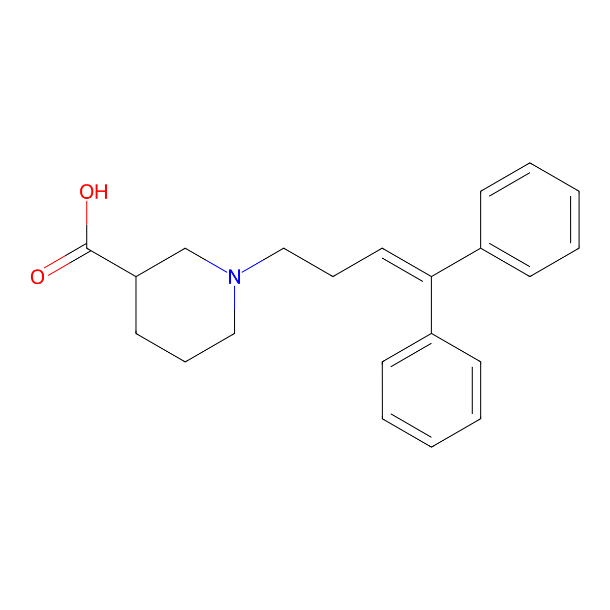 Skf 89976 molecular structure, CAS 85375-15-1