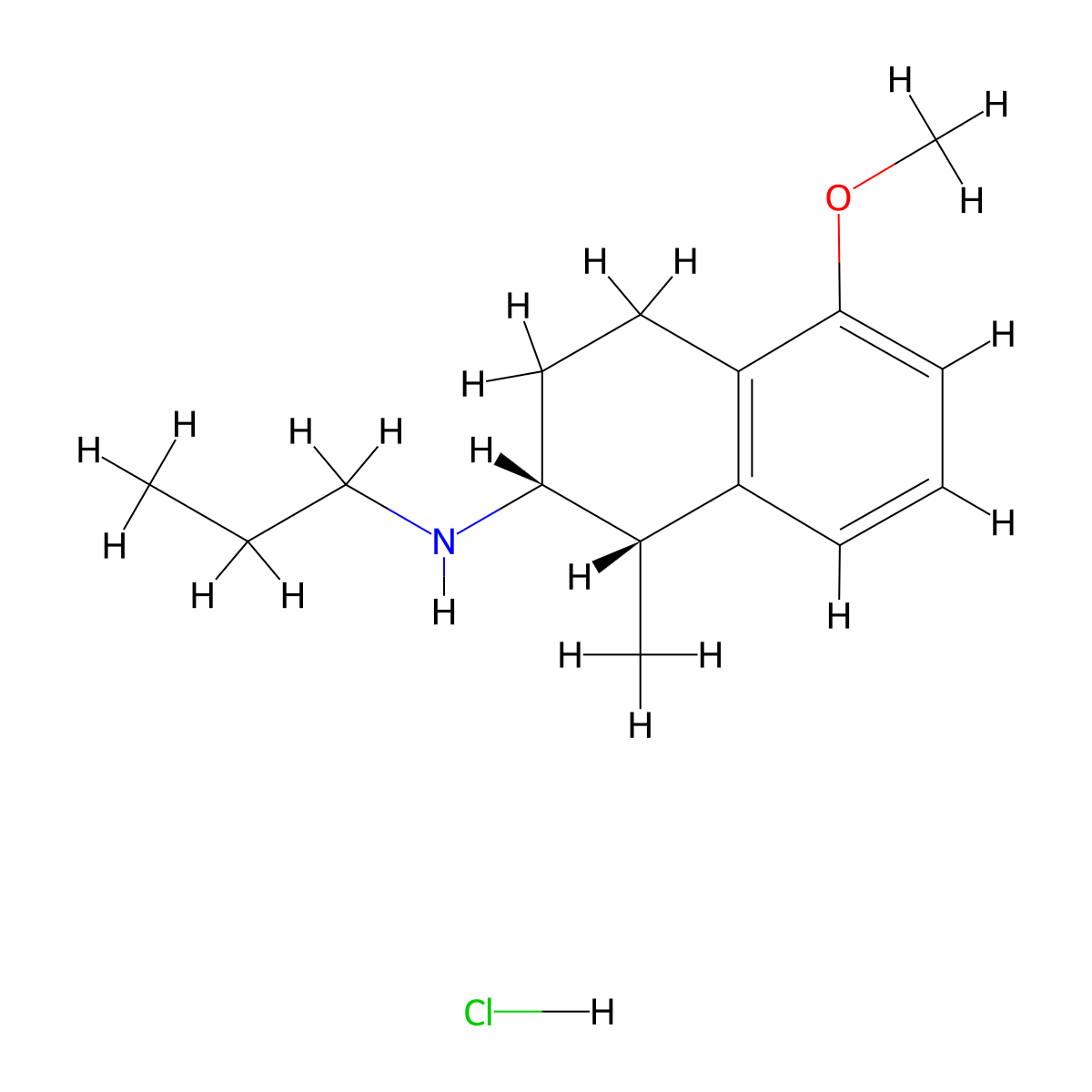 (+)-AJ 76 hydrochloride molecular structure, CAS 85378-82-1
