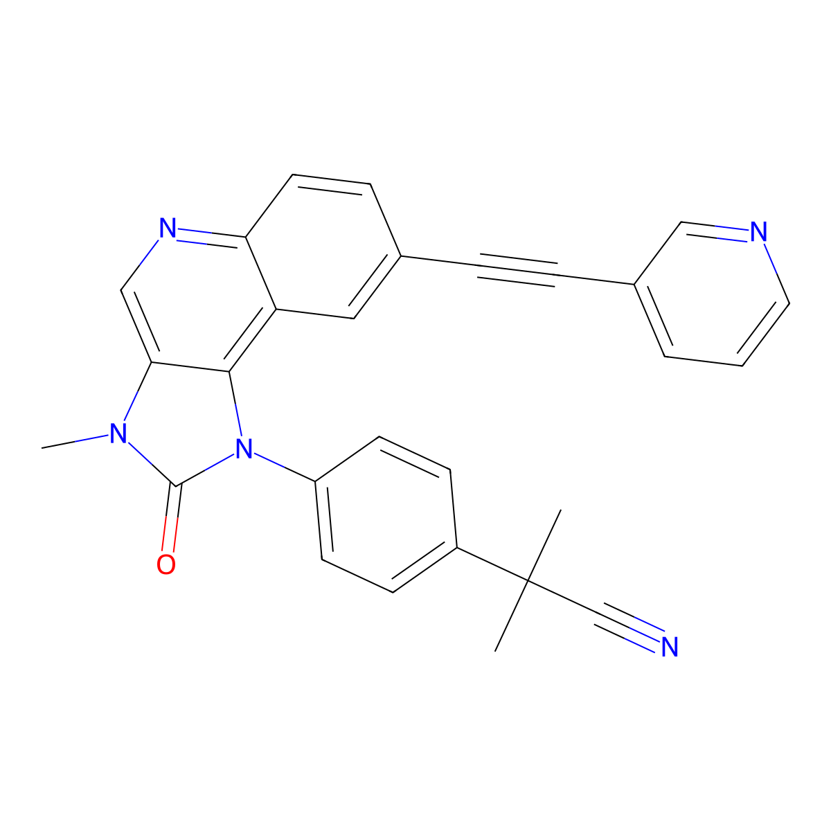 Nvp-bbd130 molecular structure, CAS 853910-61-9
