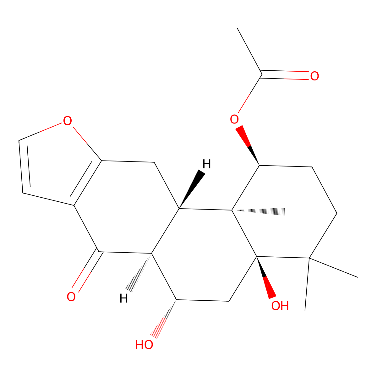 Norcaesalpinin E molecular structure, CAS 854038-96-3