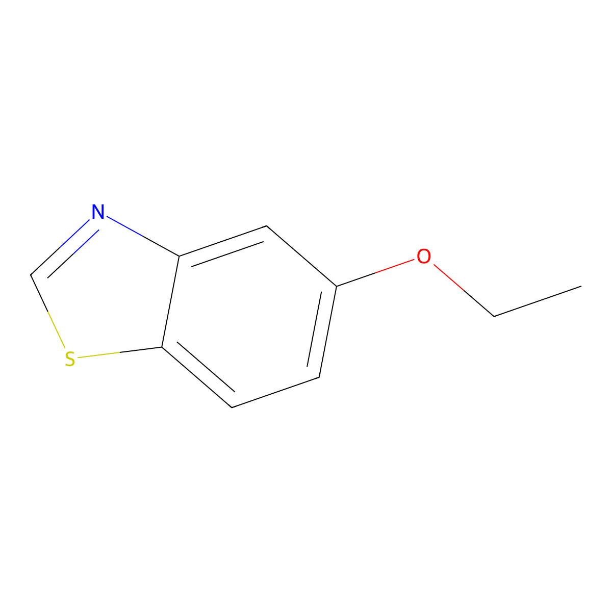 5-Ethoxy-1,3-benzothiazole molecular structure, CAS 854085-40-8