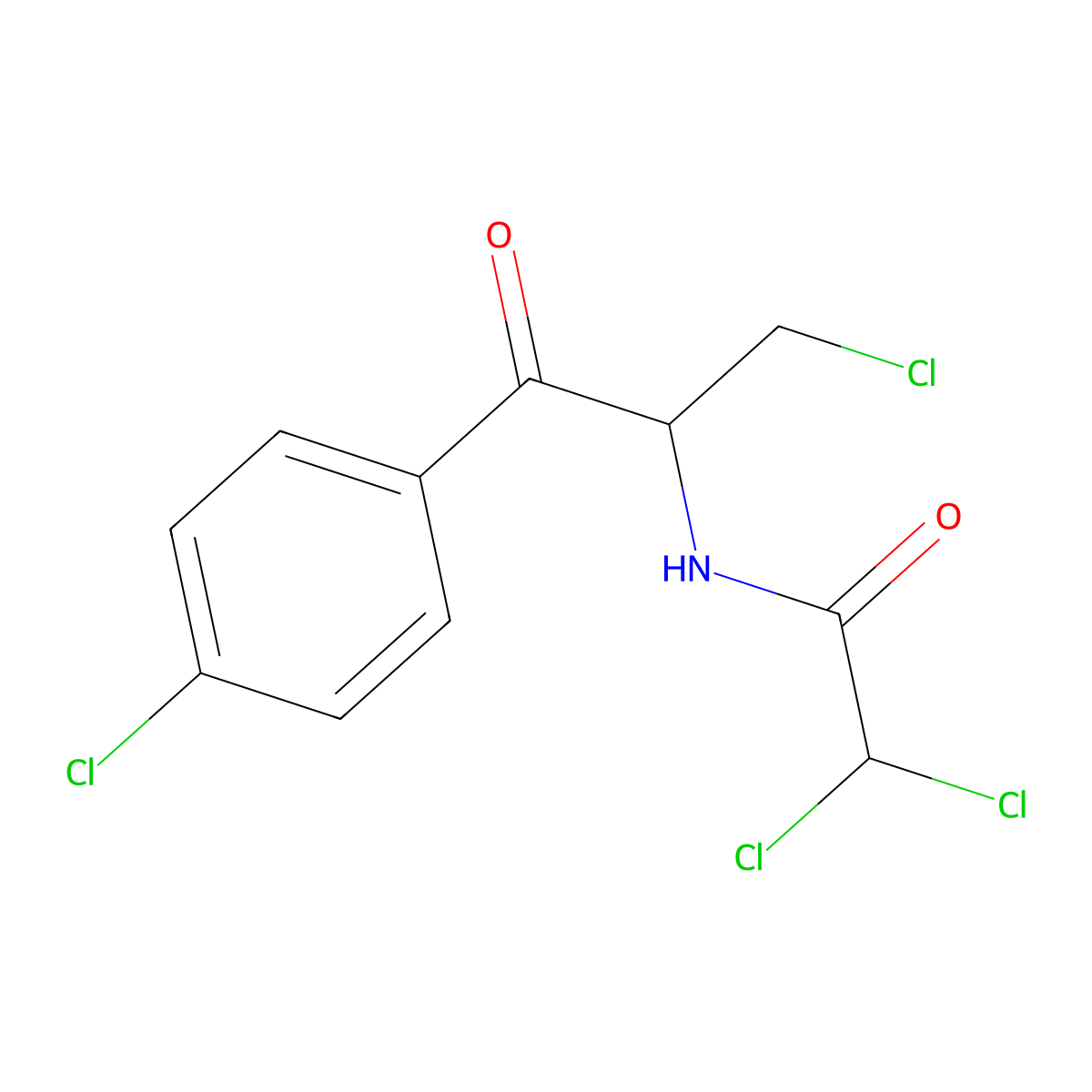 Cloponone molecular structure, CAS 85409-44-5