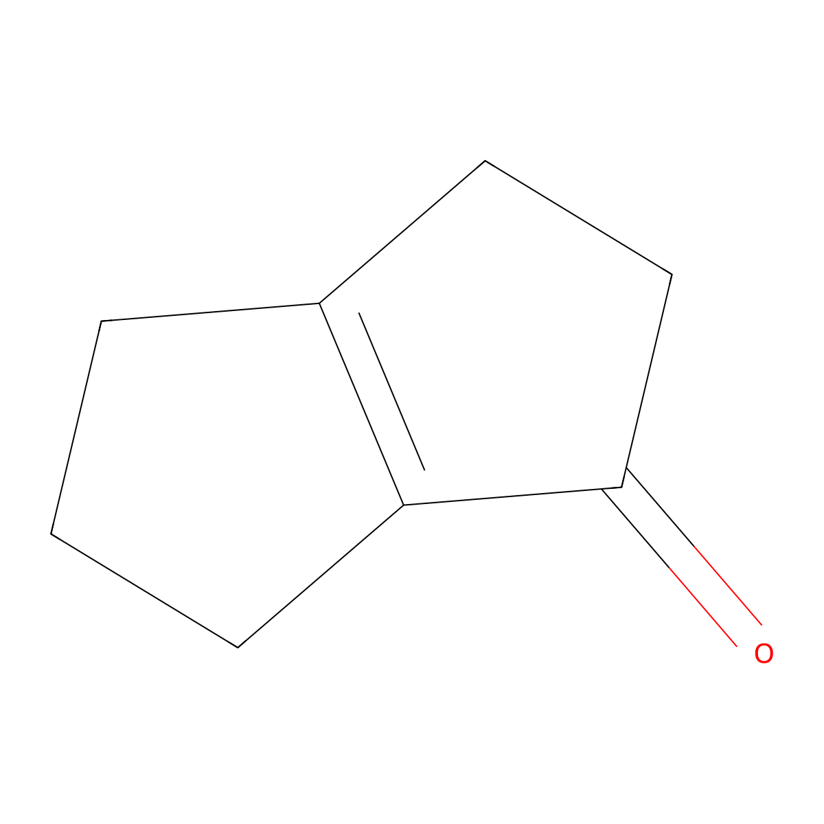 3,4,5,6-tetrahydro-2H-pentalen-1-one molecular structure, CAS 85410-09-9