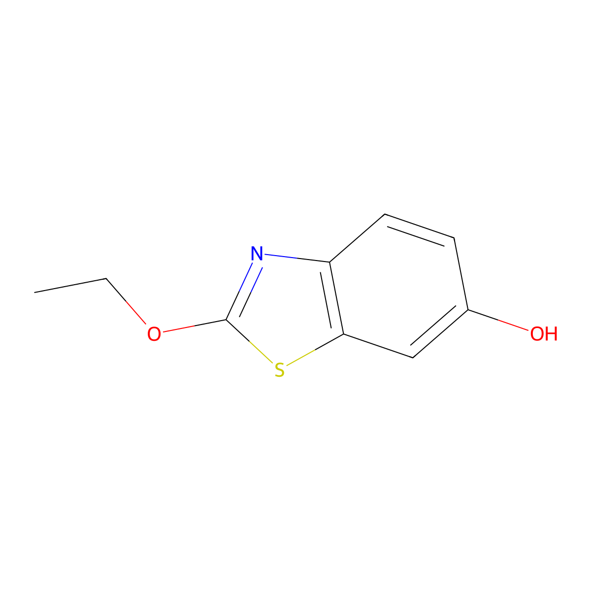 2-Ethoxybenzo[d]thiazol-6-ol molecular structure, CAS 854101-12-5