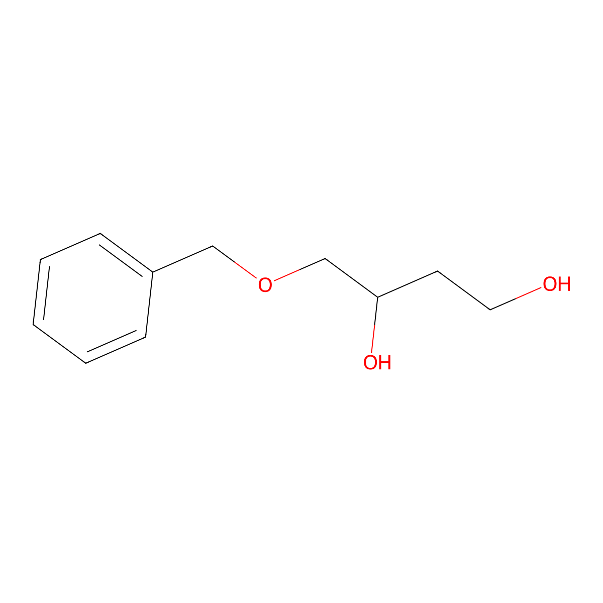 (3S)-4-(Benzyloxy)butane-1,3-diol molecular structure, CAS 85418-23-1