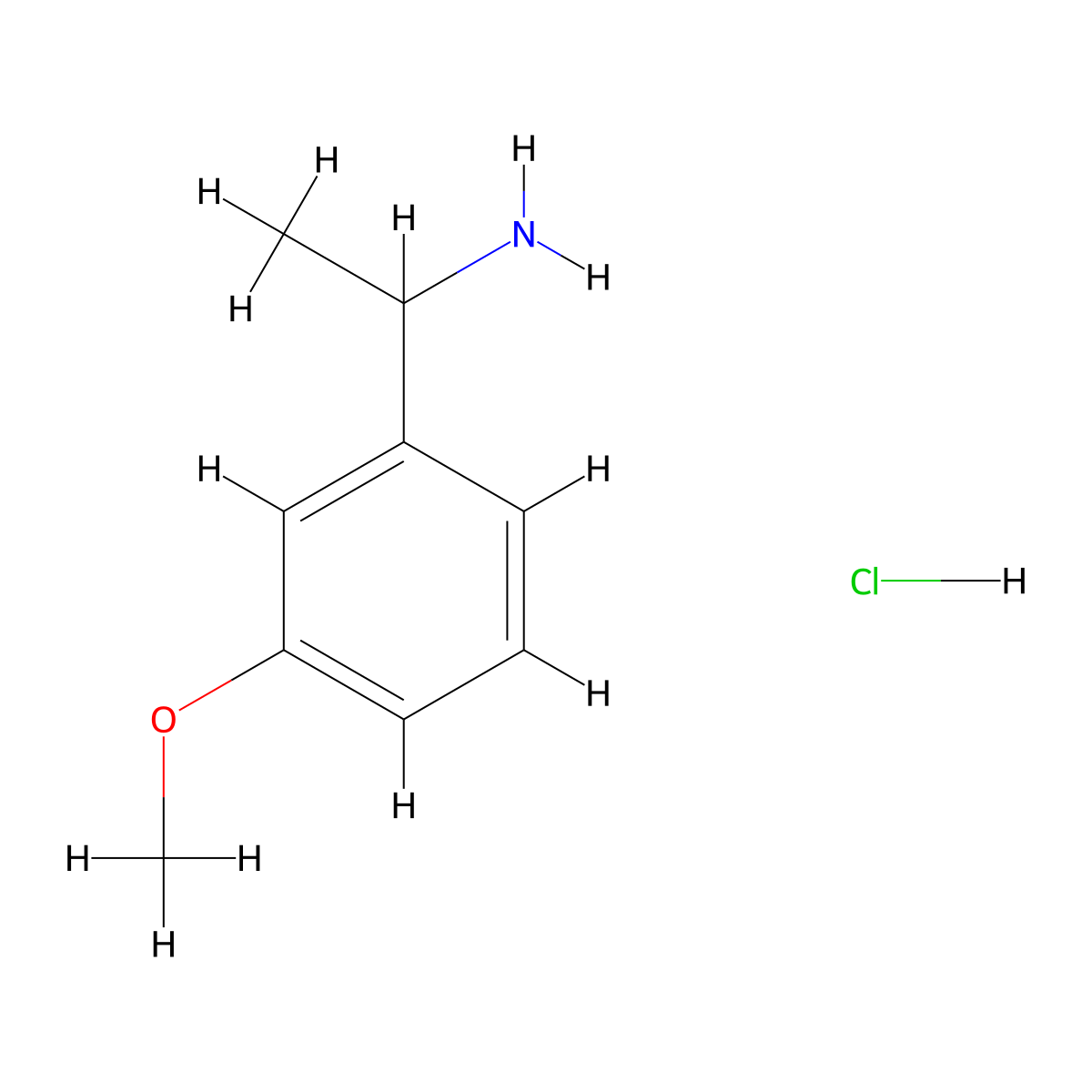1-(3-Methoxyphenyl)ethylamine hydrochloride molecular structure, CAS 854184-18-2