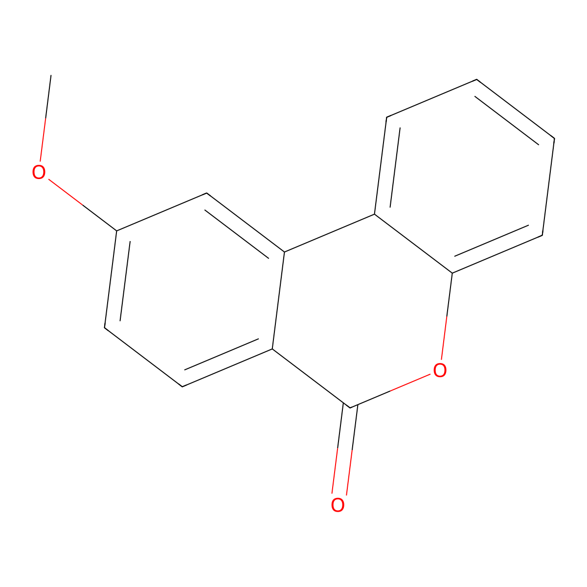 9-Methoxy-6H-benzo[c]chromen-6-one molecular structure, CAS 854236-49-0