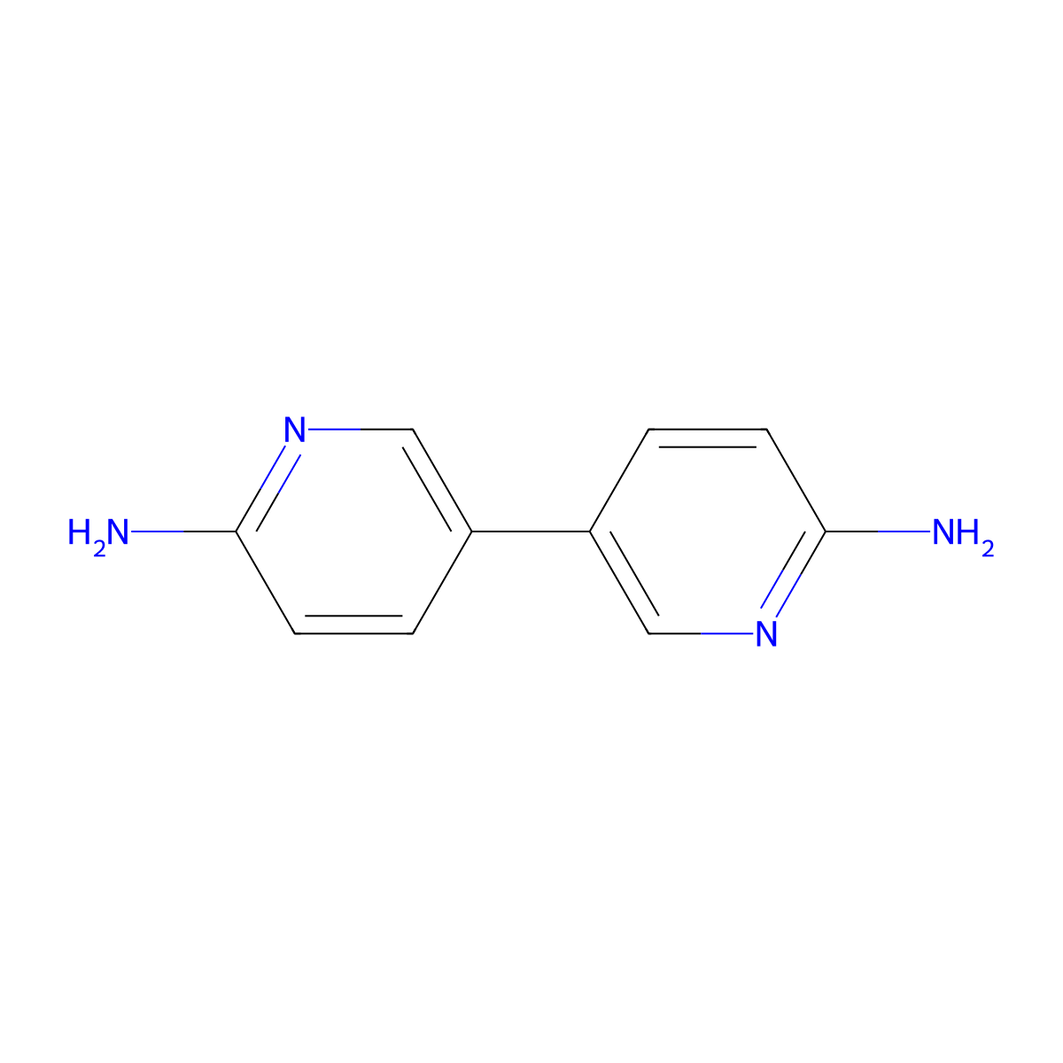 [3,3'-Bipyridine]-6,6'-diamine molecular structure, CAS 854245-12-8