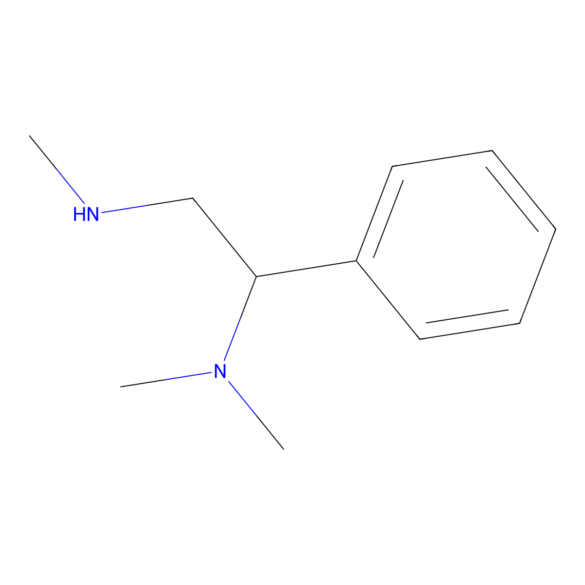 [2-(Dimethylamino)-2-phenylethyl](methyl)amine molecular structure, CAS 854245-86-6