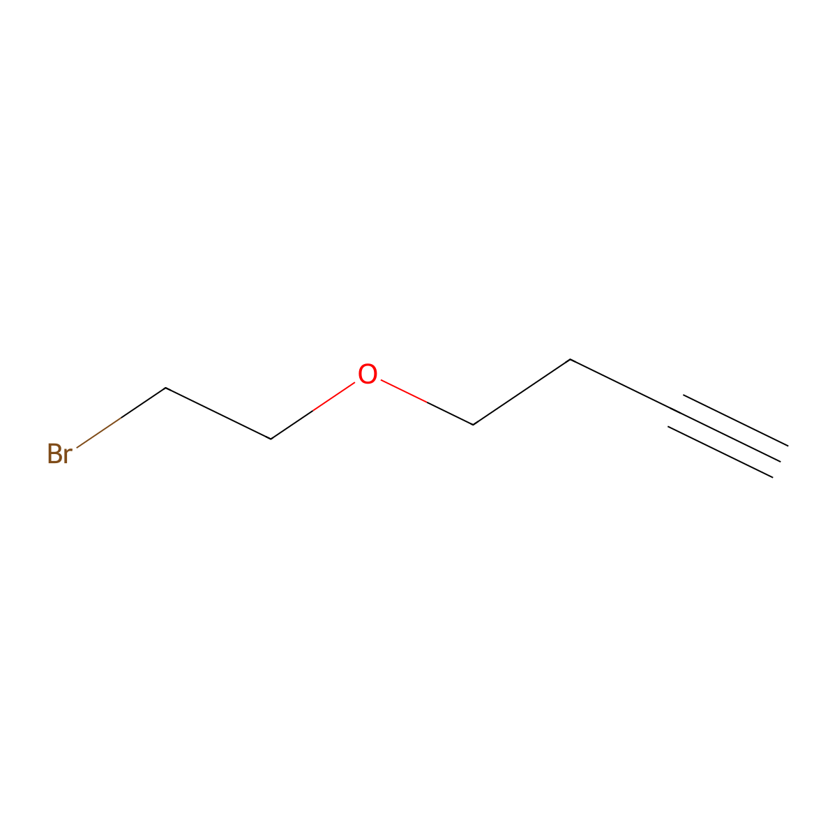 4-(2-Bromoethoxy)but-1-yne molecular structure, CAS 854259-74-8