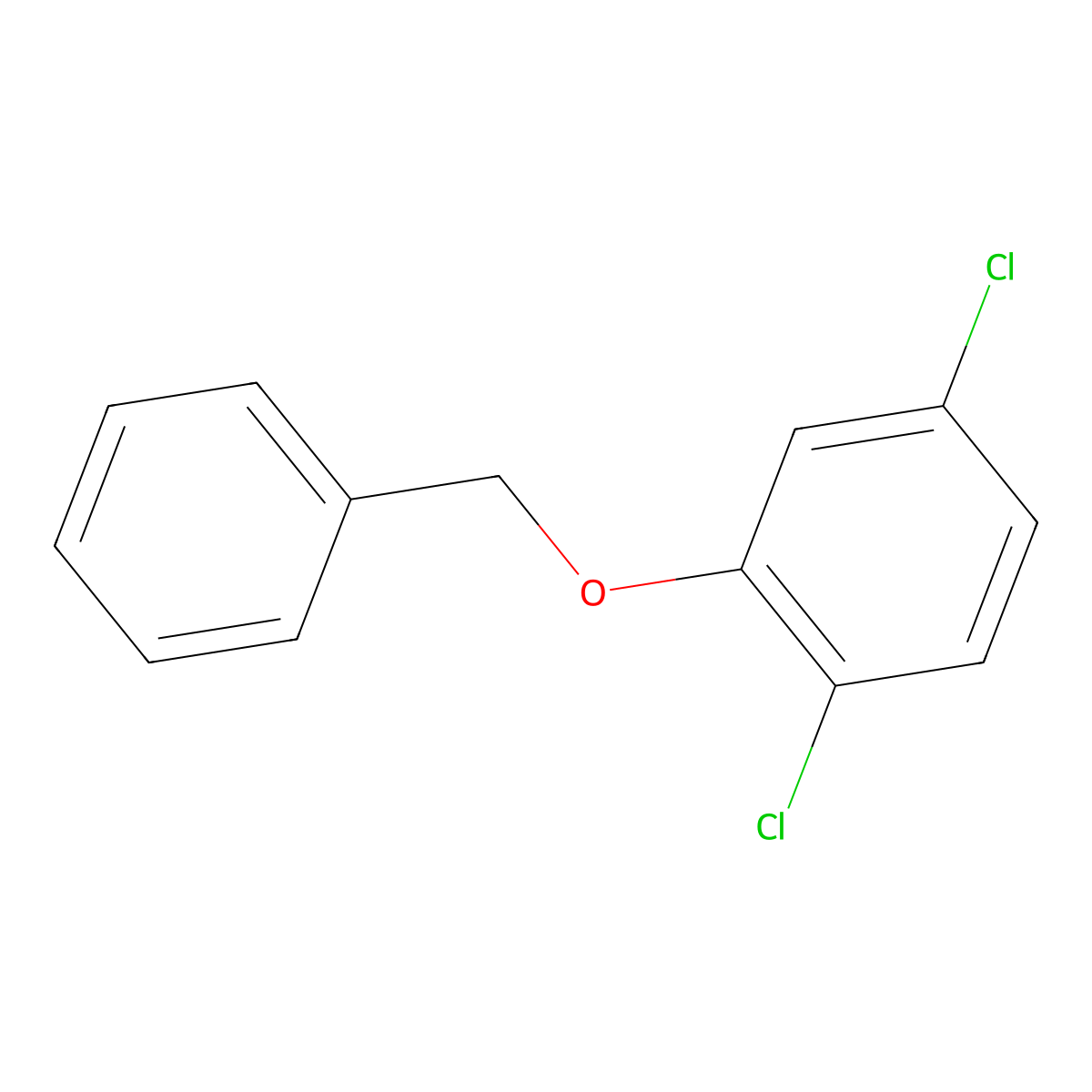 2-(Benzyloxy)-1,4-dichlorobenzene molecular structure, CAS 854260-44-9