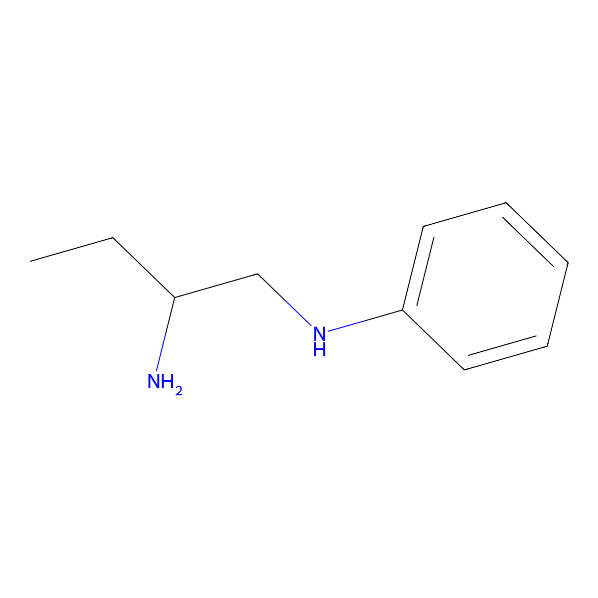 N1-phenylbutane-1,2-diamine molecular structure, CAS 854459-39-5