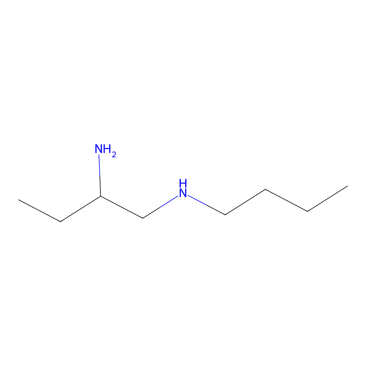 (2-Aminobutyl)(butyl)amine molecular structure, CAS 854459-98-6
