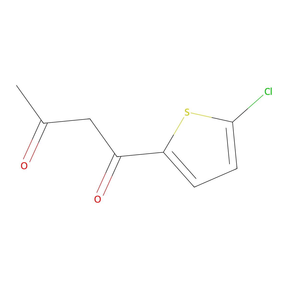 1-(5-Chlorothiophen-2-yl)butane-1,3-dione molecular structure, CAS 854461-07-7