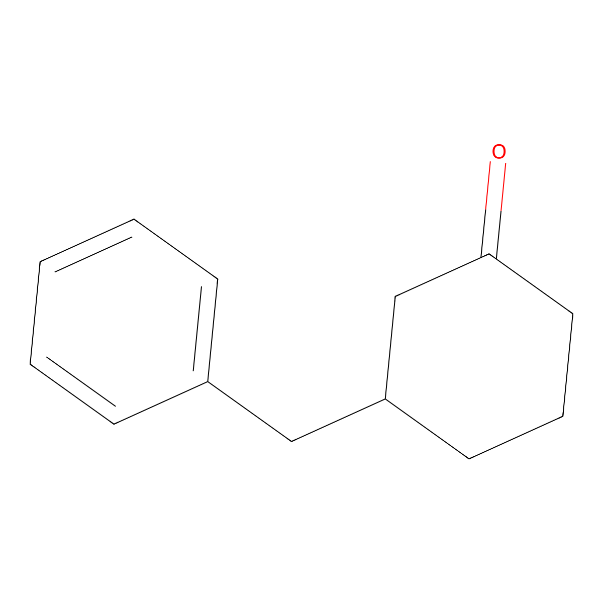3-Benzylcyclohexanone molecular structure, CAS 85450-51-7