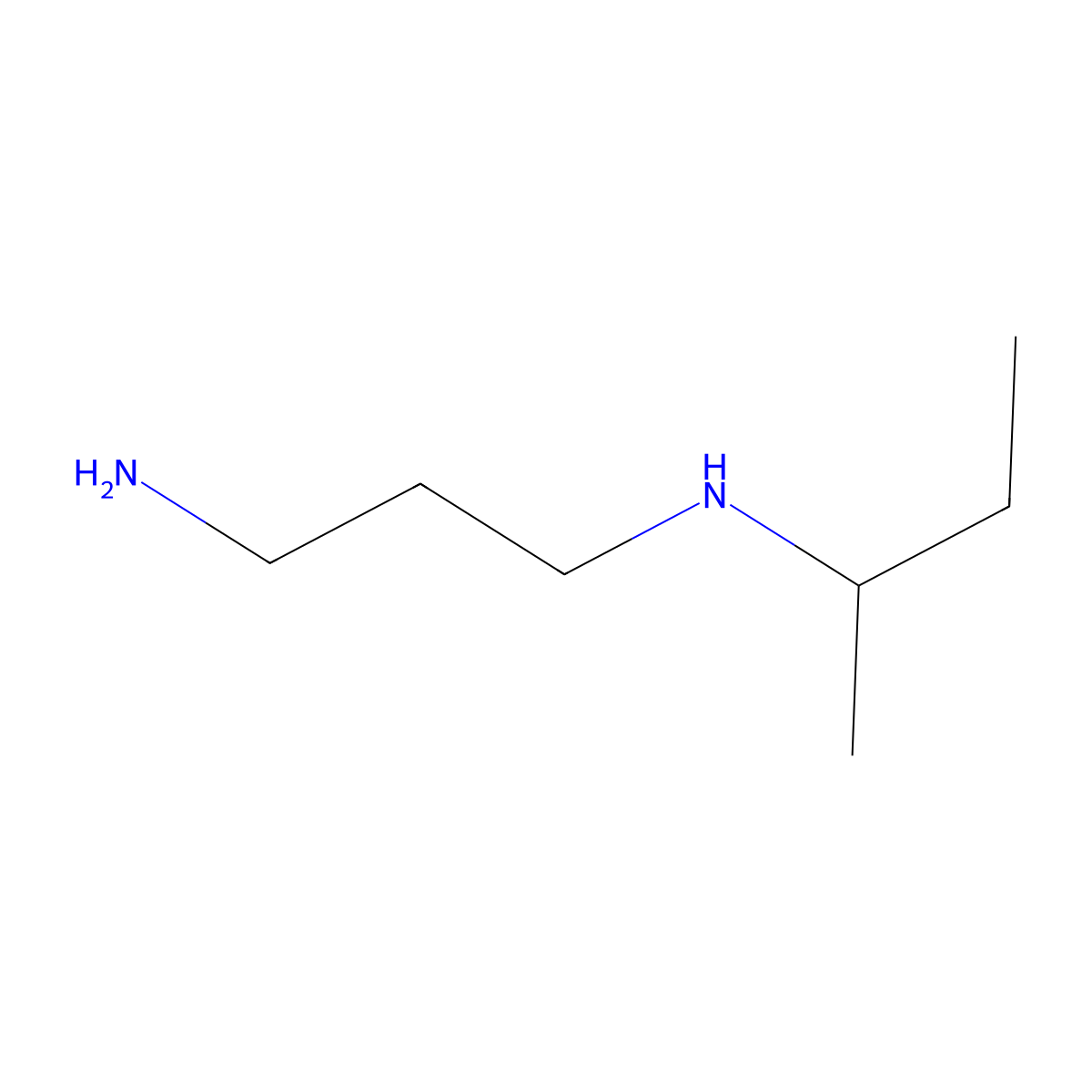 N1-(sec-Butyl)-1,3-propanediamine molecular structure, CAS 854650-36-5