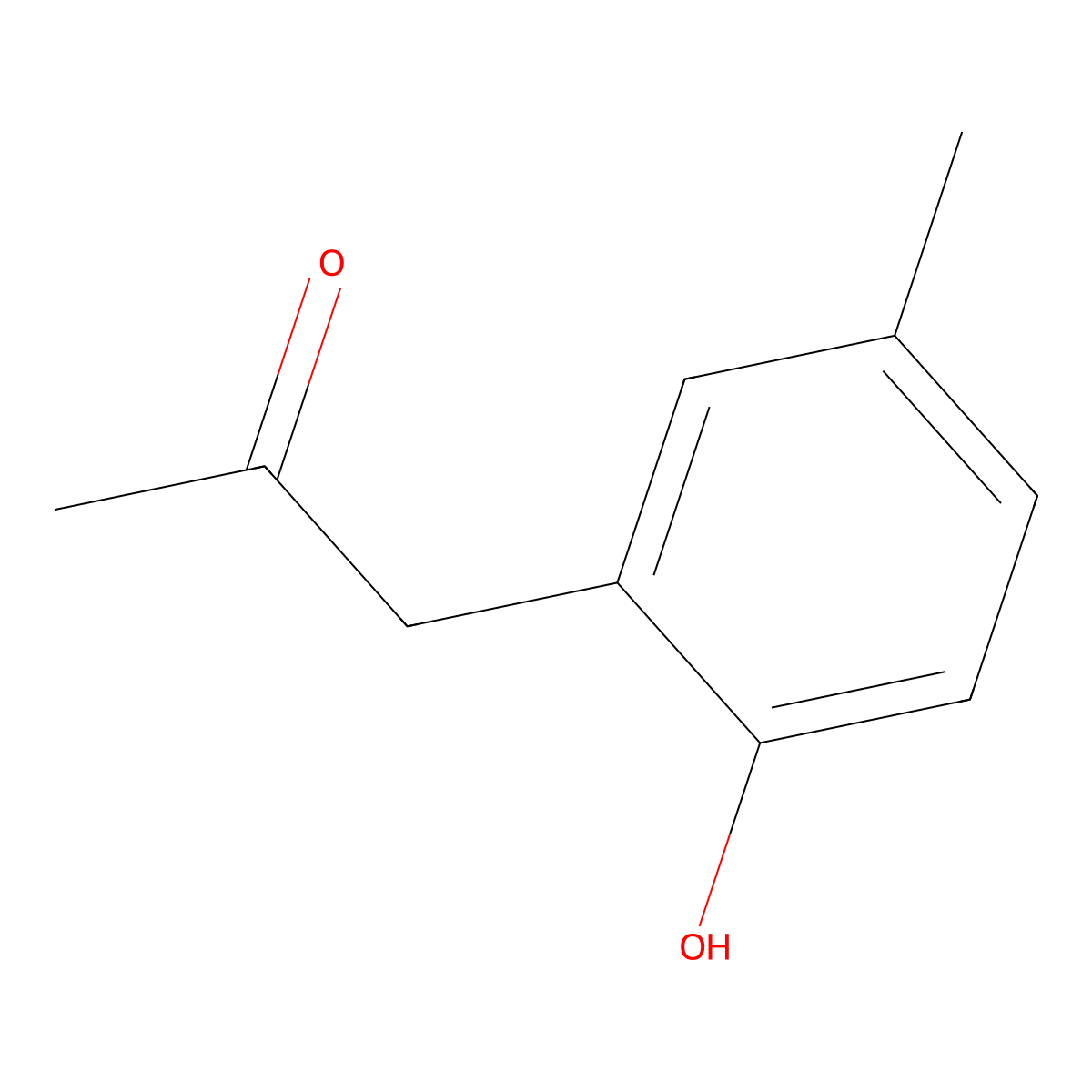 1-(2-Hydroxy-5-methylphenyl)propan-2-one molecular structure, CAS 854673-31-7