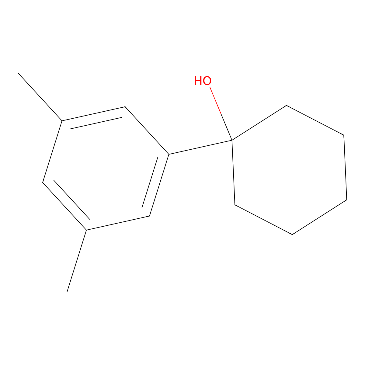 1-(3,5-Dimethylphenyl)cyclohexanol molecular structure, CAS 854714-00-4