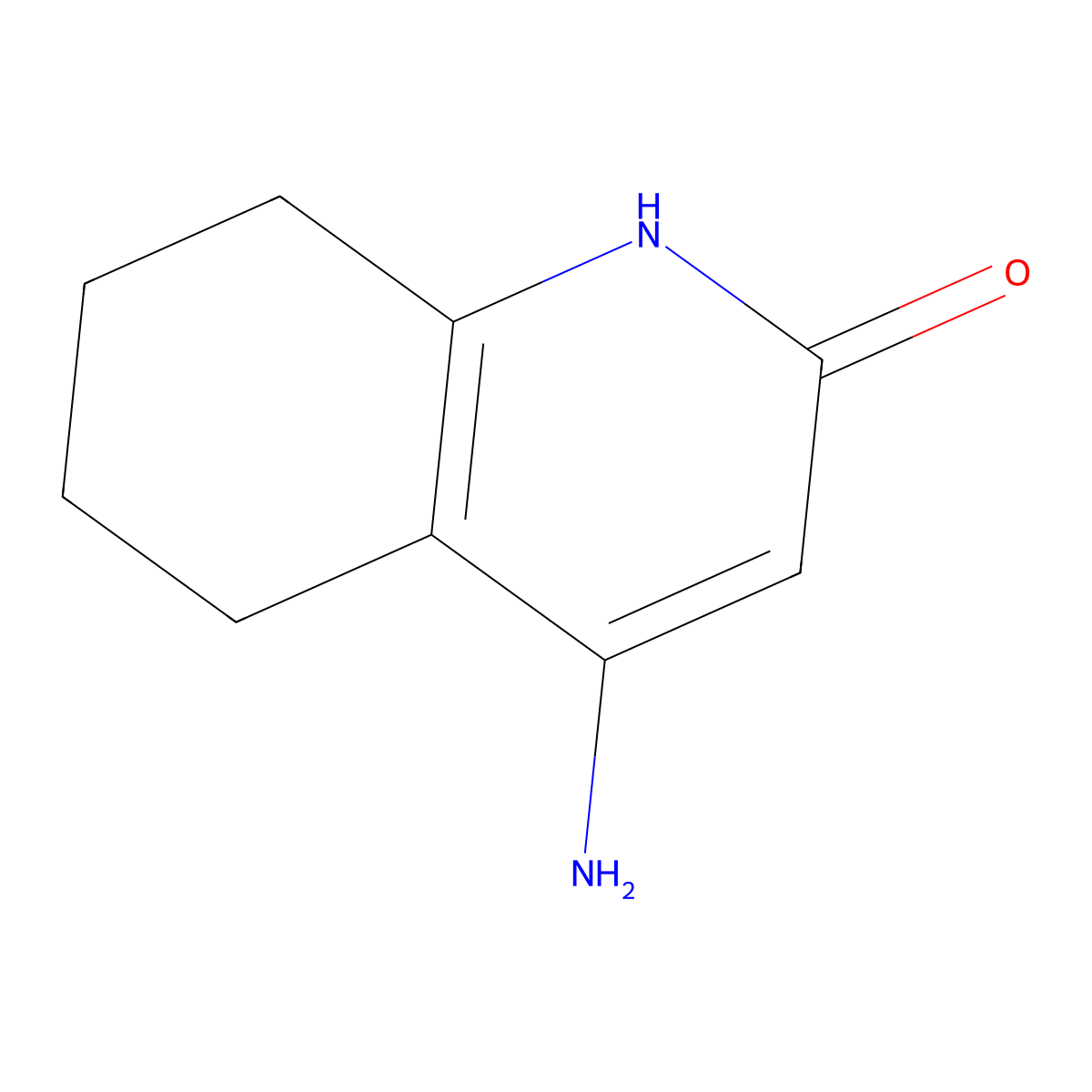 4-Amino-5,6,7,8-tetrahydroquinolin-2(1h)-one molecular structure, CAS 854834-66-5