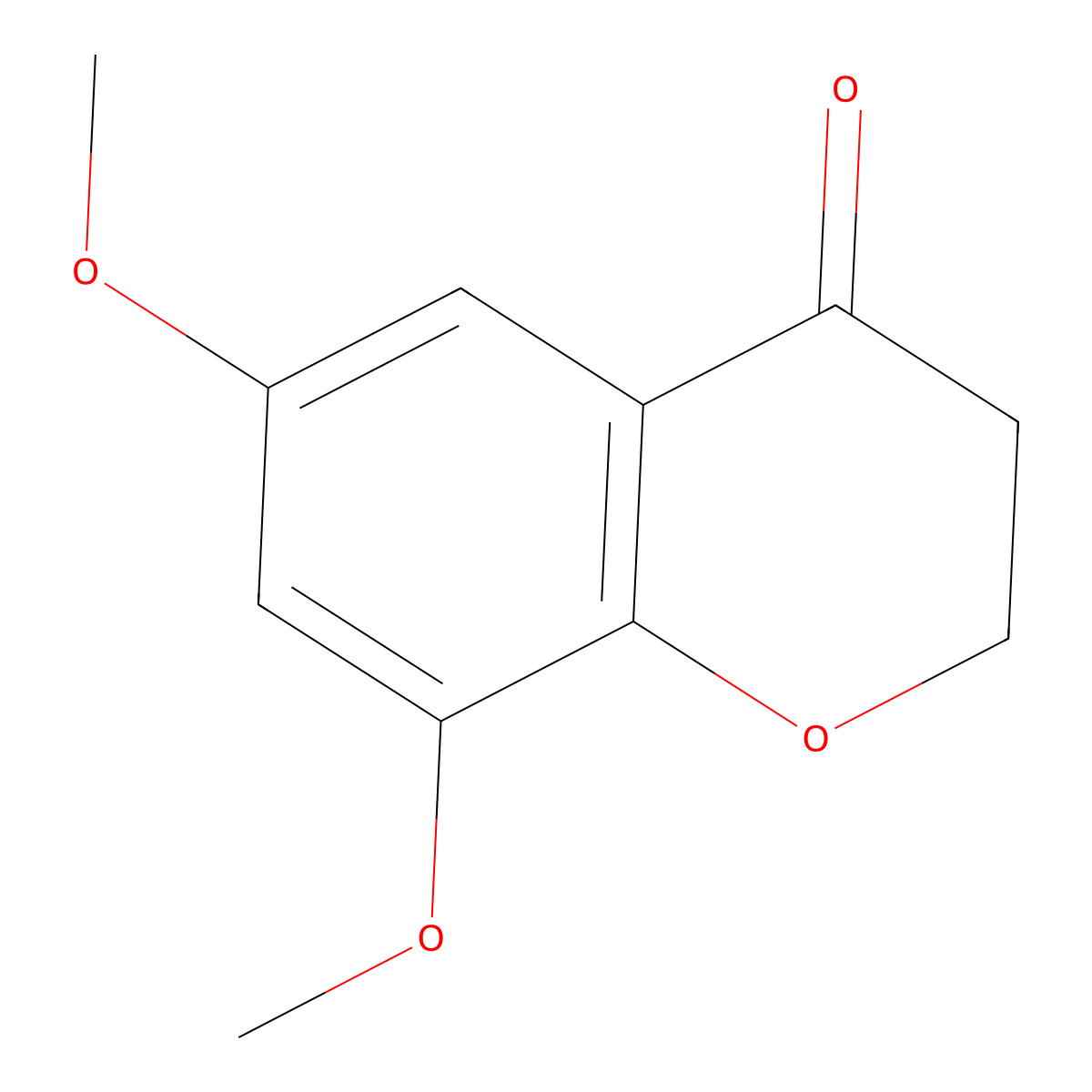 6,8-Dimethoxychroman-4-one molecular structure, CAS 854843-00-8