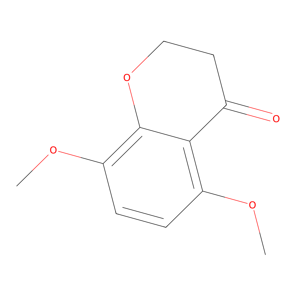 5,8-Dimethoxychroman-4-one molecular structure, CAS 854843-02-0