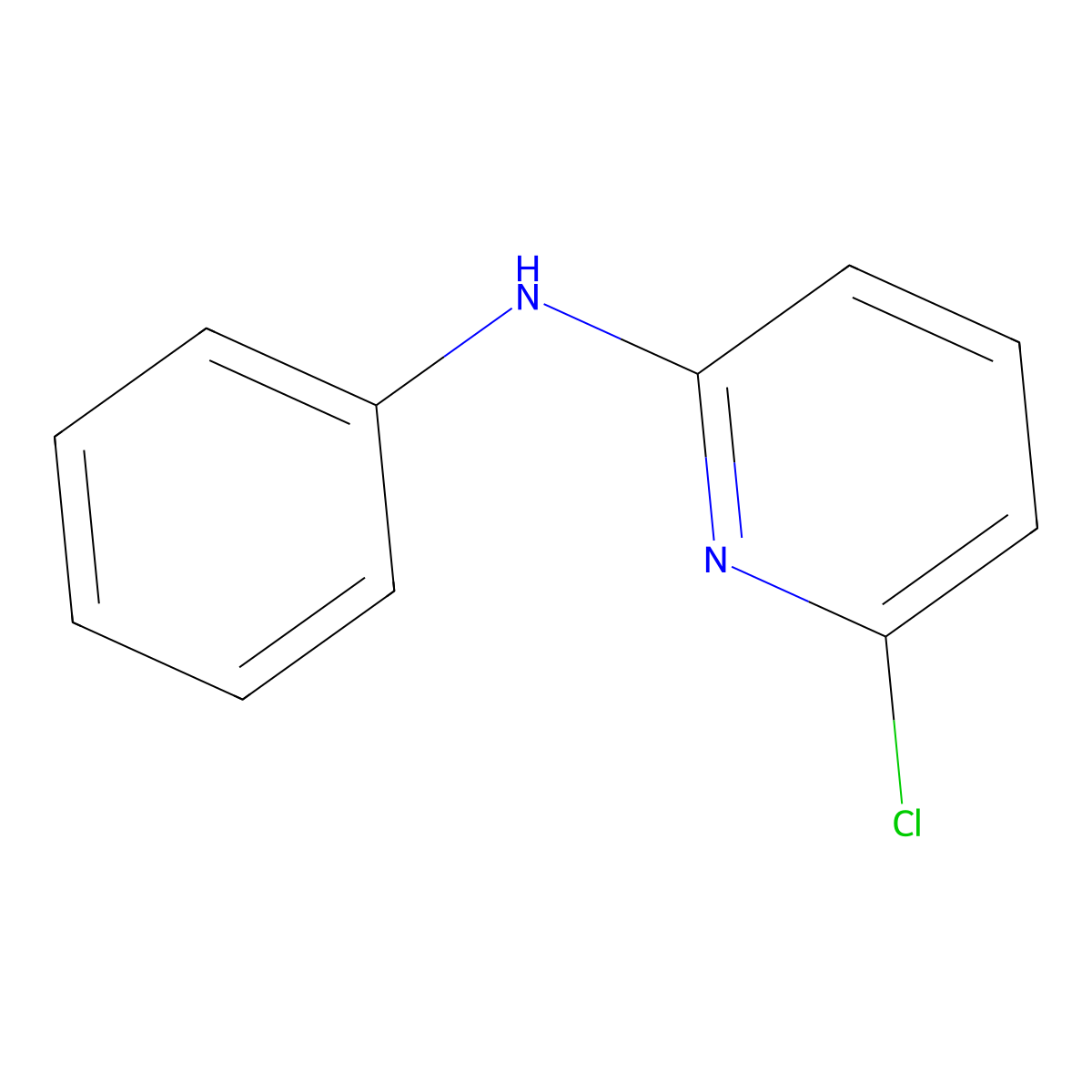 6-chloro-N-phenylpyridin-2-amine molecular structure, CAS 854889-12-6