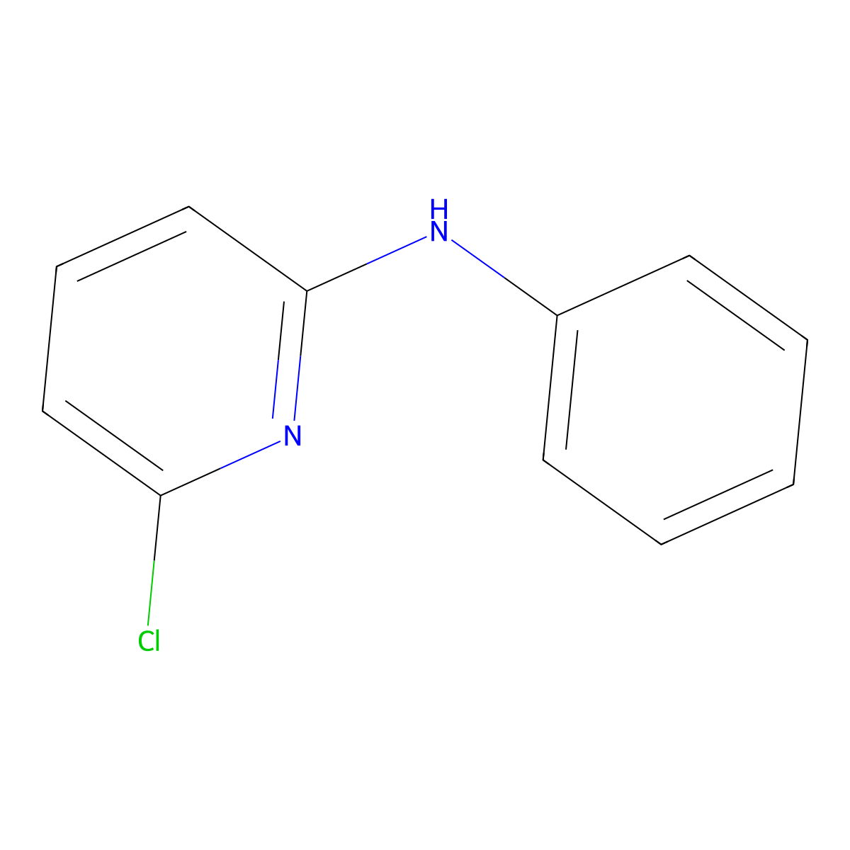 6-chloro-N-phenylpyridin-2-amine molecular structure, CAS 854889-12-6