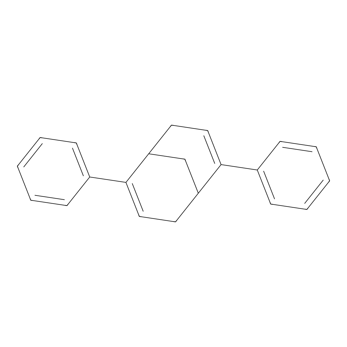 (1S,5S)-2,6-diphenylbicyclo[3.3.1]nona-2,6-diene molecular structure, CAS 854937-41-0