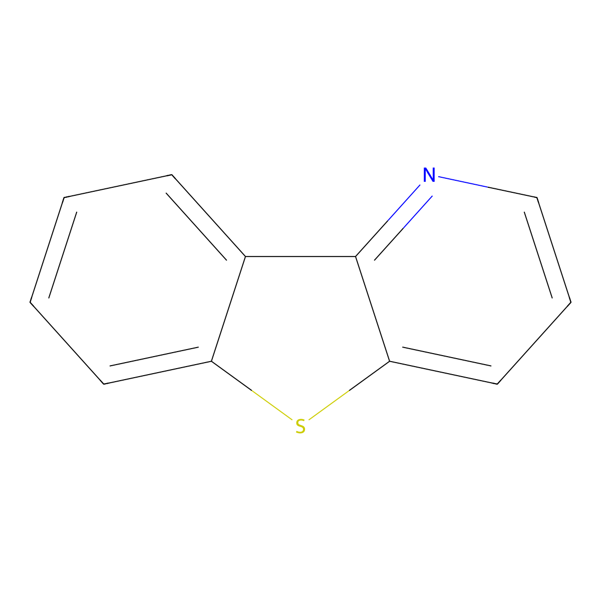 Azadibenzothiophene molecular structure, CAS 85495-85-8