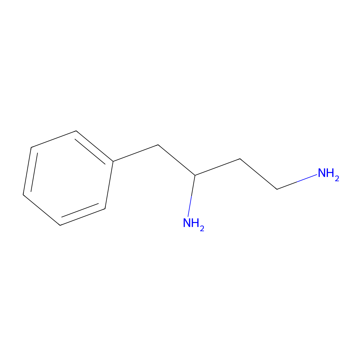 4-Phenylbutane-1,3-diamine molecular structure, CAS 855239-52-0