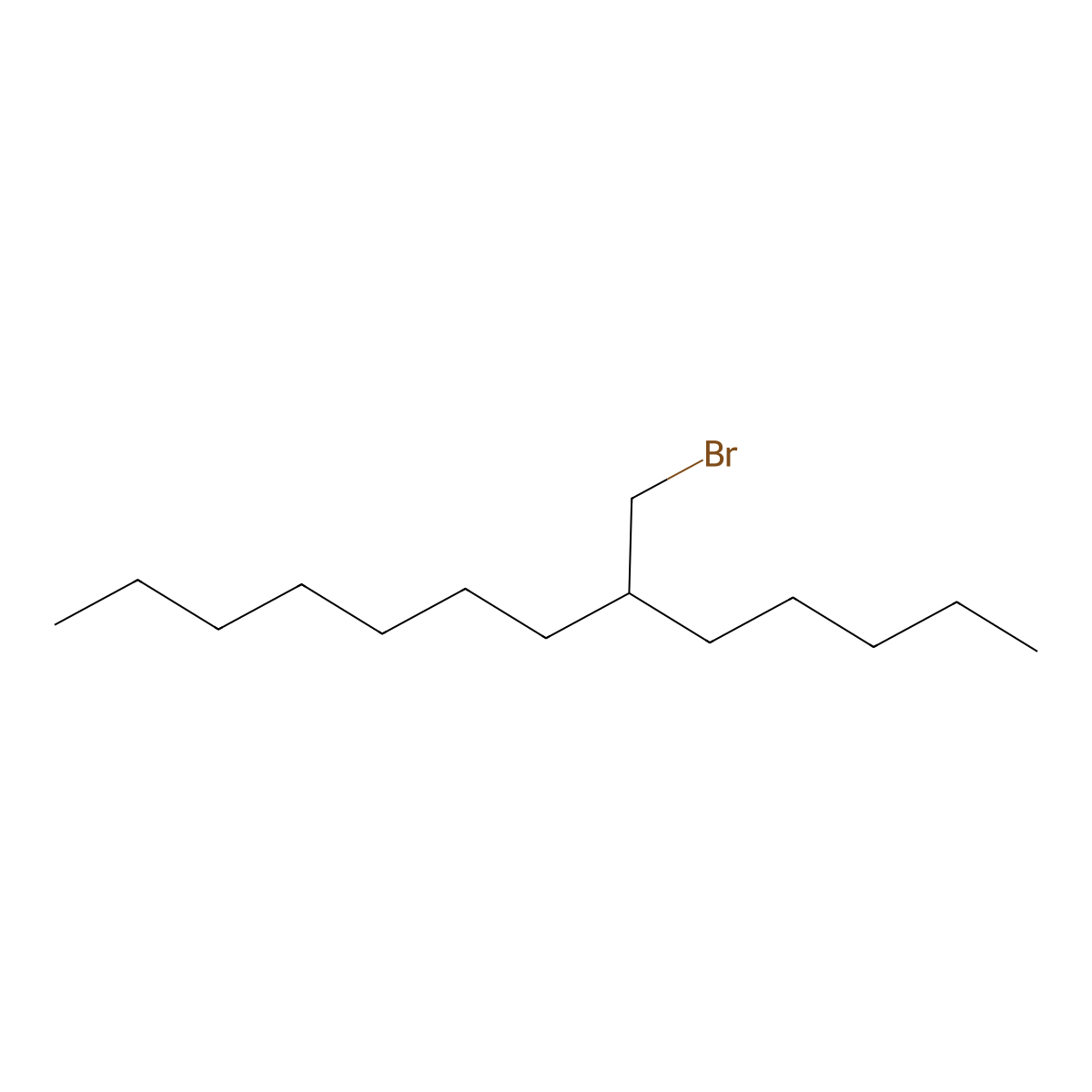 6-(Bromomethyl)tridecane molecular structure, CAS 85531-03-9