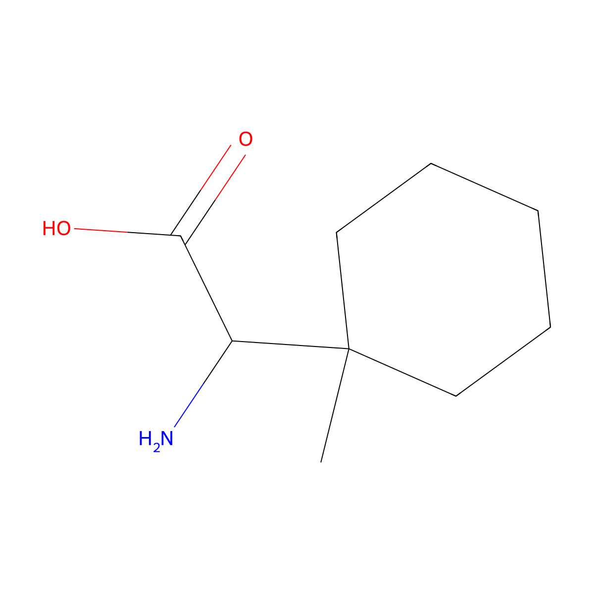 a-Amino-1-methyl-cyclohexaneacetic acid molecular structure, CAS 855417-33-3