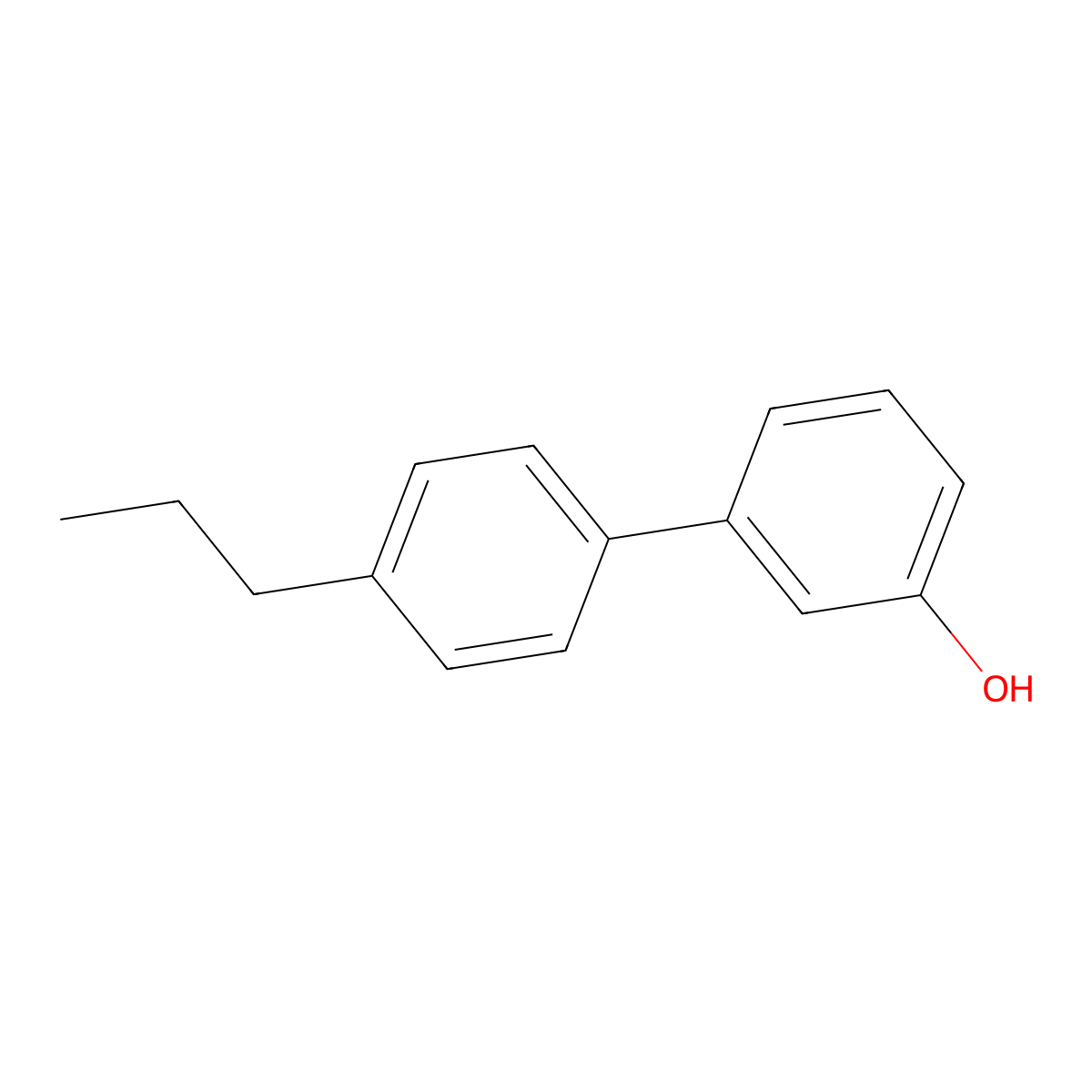 4'-Propyl[1,1'-biphenyl]-3-ol molecular structure, CAS 855422-55-8