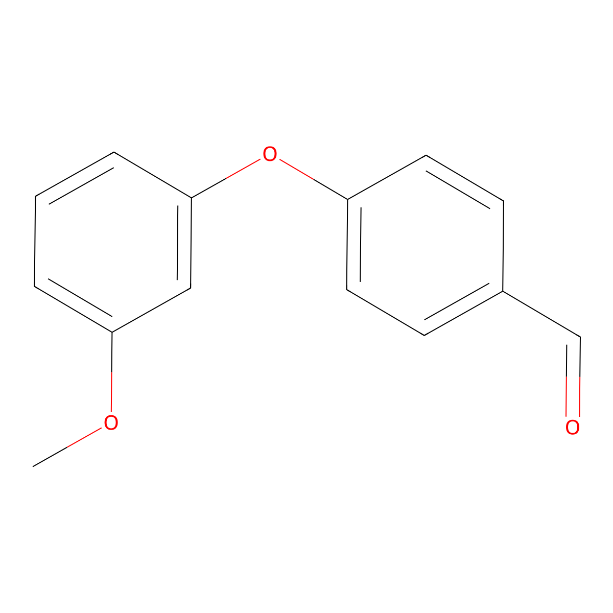 4-(3-Methoxyphenoxy)benzaldehyde molecular structure, CAS 855474-84-9