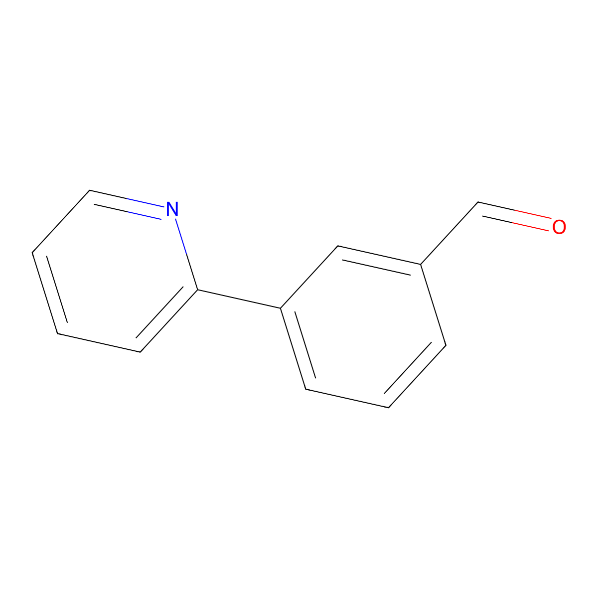 3-(Pyridin-2-yl)benzaldehyde molecular structure, CAS 85553-53-3