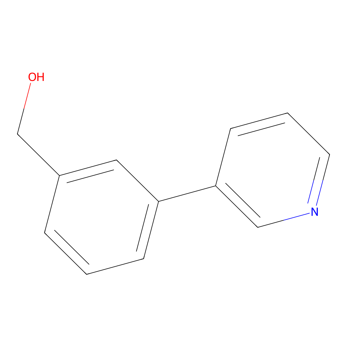 (3-Pyrid-3-ylphenyl)methanol molecular structure, CAS 85553-54-4