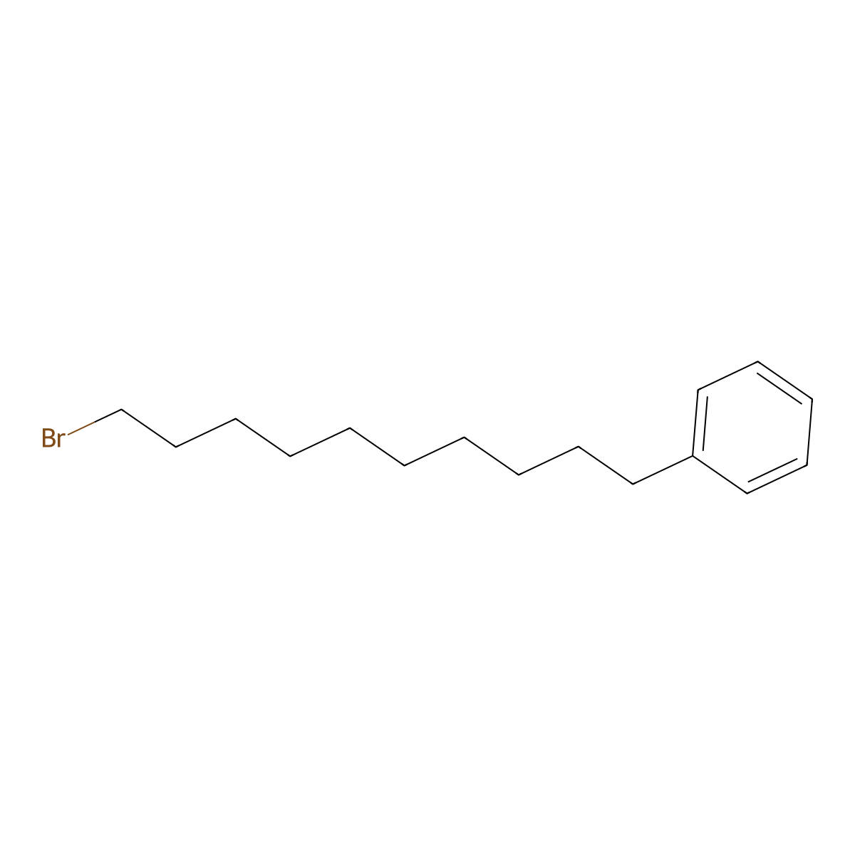 1-Bromo-10-phenyldecane molecular structure, CAS 85562-26-1