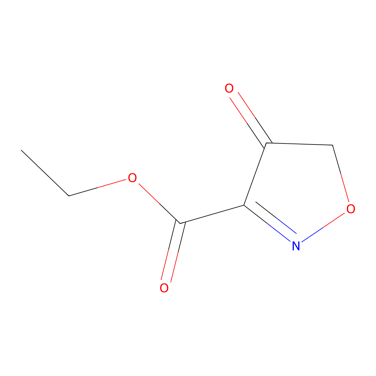 Ethyl 4-oxo-4,5-dihydroisoxazole-3-carboxylate molecular structure, CAS 855747-04-5