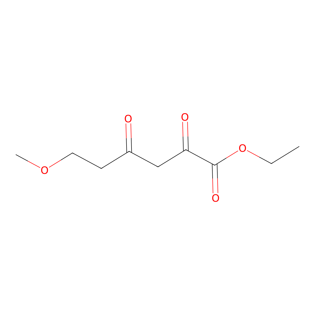 6-Methoxy-2,4-dioxo-hexanoic acid ethyl ester molecular structure, CAS 855755-95-2