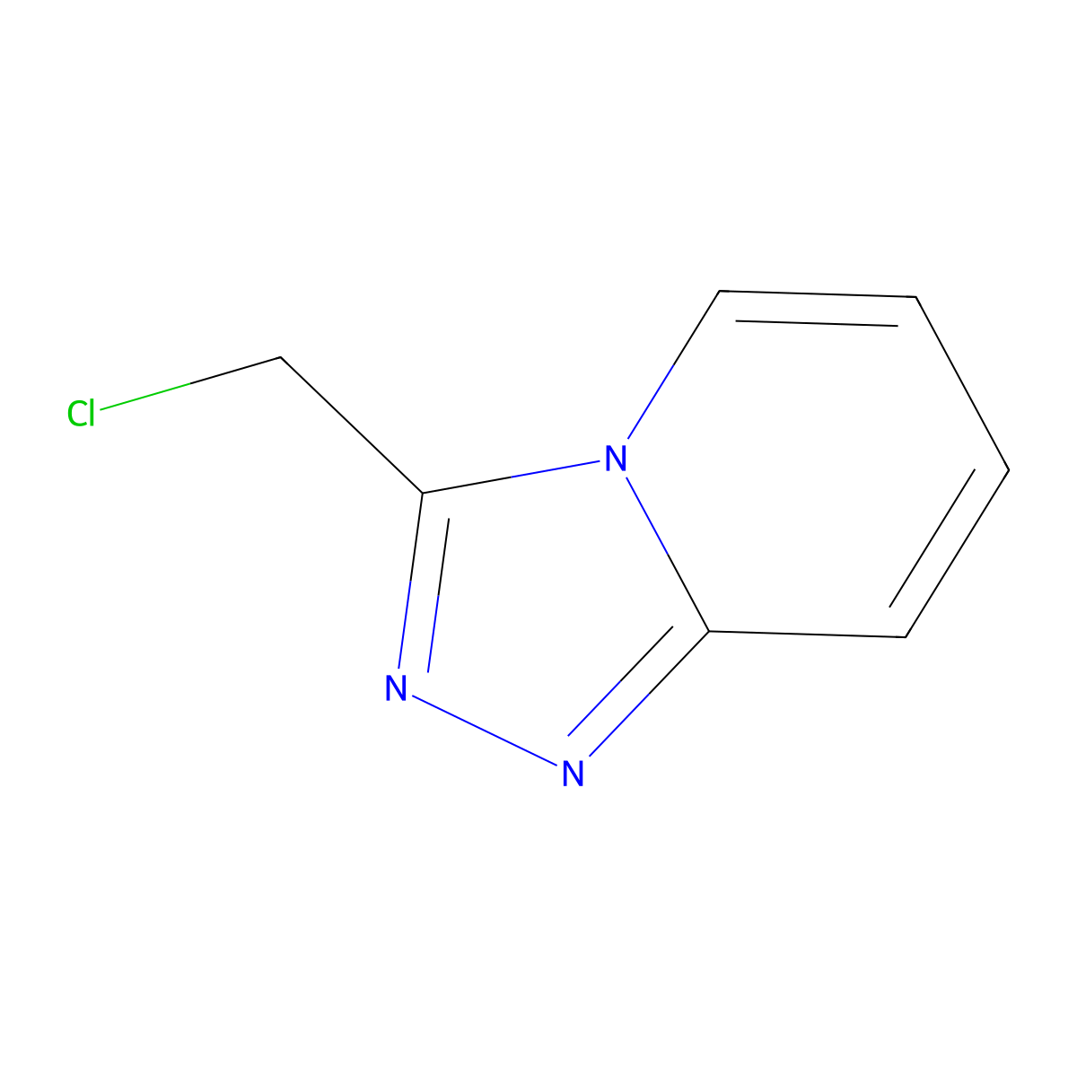 3-(Chloromethyl)-[1,2,4]triazolo[4,3-a]pyridine molecular structure, CAS 855789-56-9
