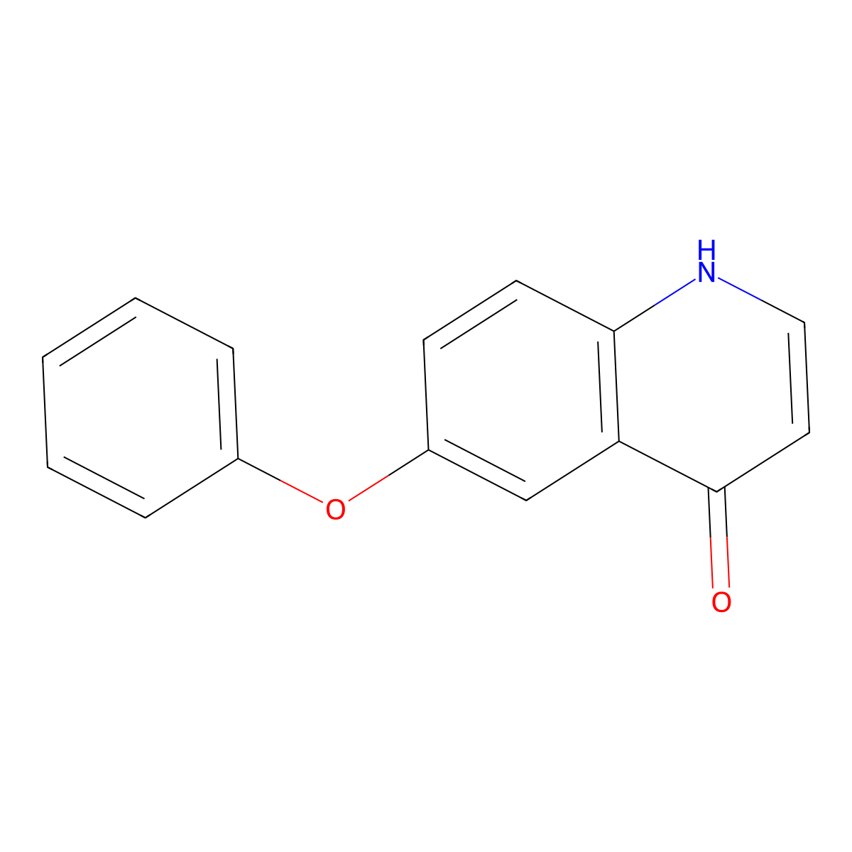 6-Phenoxy-1,4-dihydroquinolin-4-one molecular structure, CAS 855871-94-2