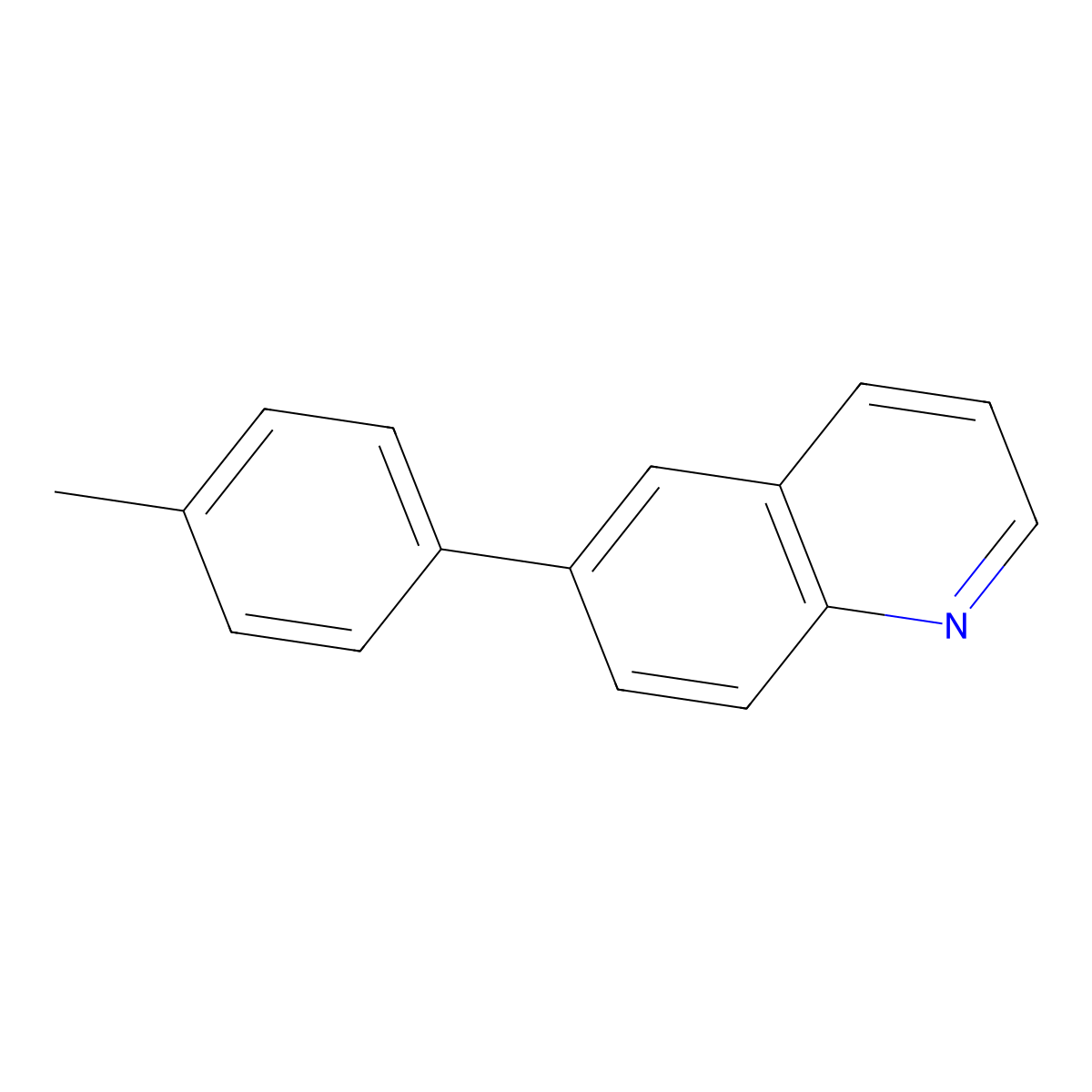 6-(p-Tolyl)quinoline molecular structure, CAS 856007-25-5